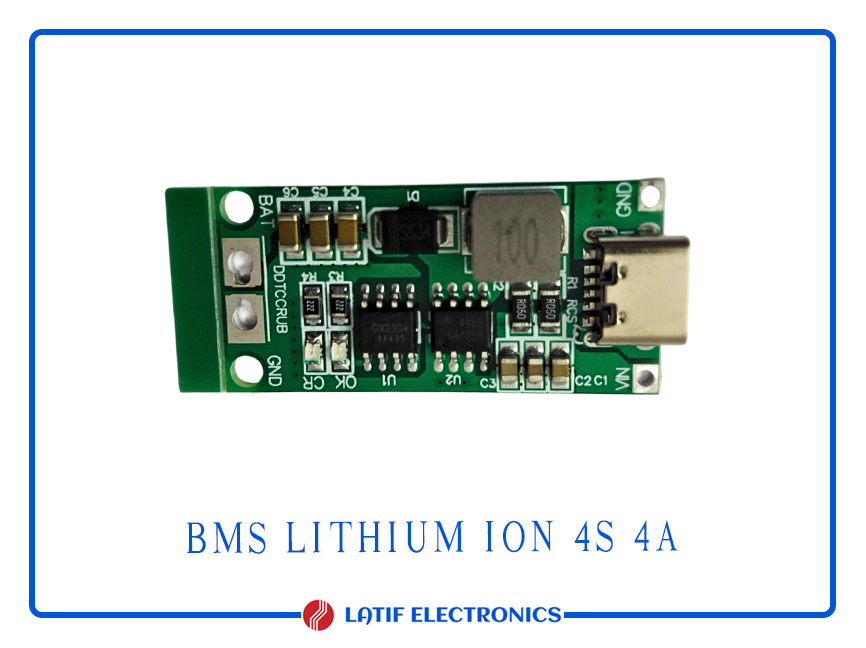 BMS LITHIUM ION 4S 4A