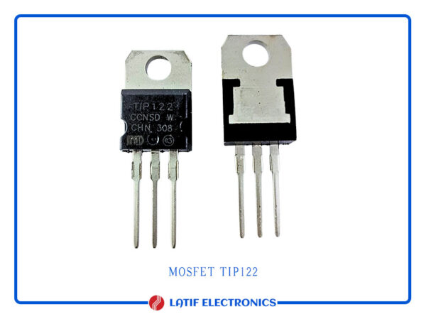 ترانسستور درالنكتون TIP122 NPN Darlington POWER TRANSISTOR