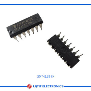 sn74LS14 v 	hex inverter gate Schmitt trigger