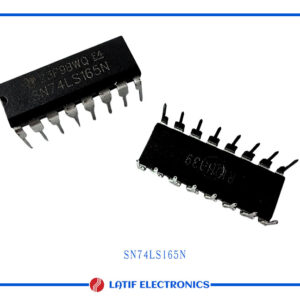 sn74LS165 8-bit parallel-in serial-out (PISO) shift register