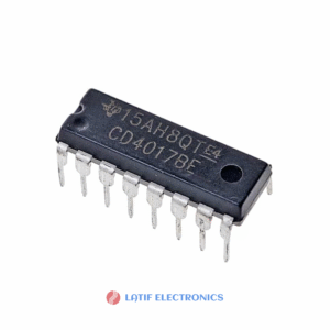 CD4017  8-bit shift register