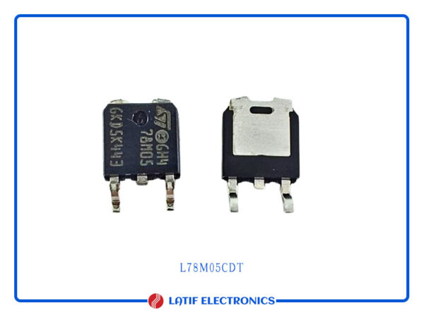 L7805C  Voltage regulator 5V, SMD type