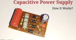 application of capacitive power supply 