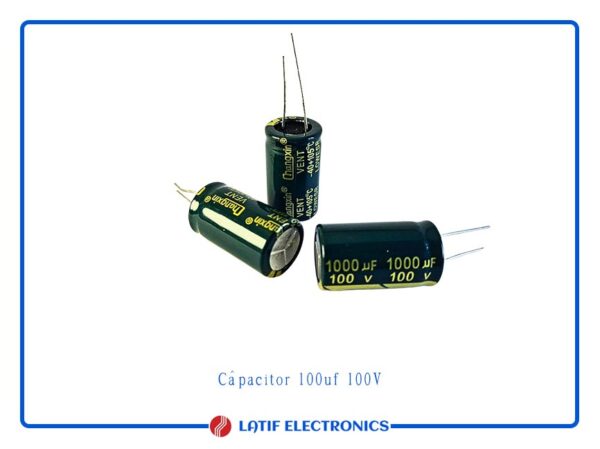 100mf 100V electrolytic capacitor