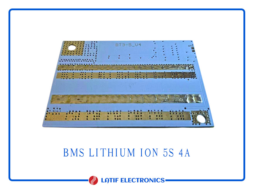 BMS LITHIUM ION 5S 4A (back)