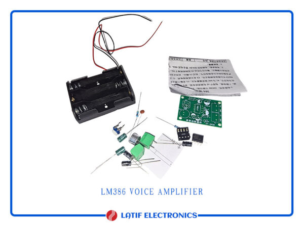 LM 386 Stereo Audio amplifier