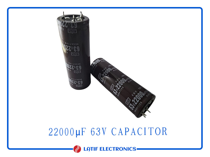 22000uF 63V Electrolytic Capacitor
