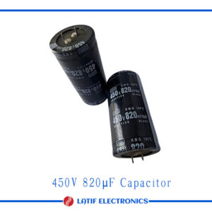 450V 820uF Electrolytic Capacitor