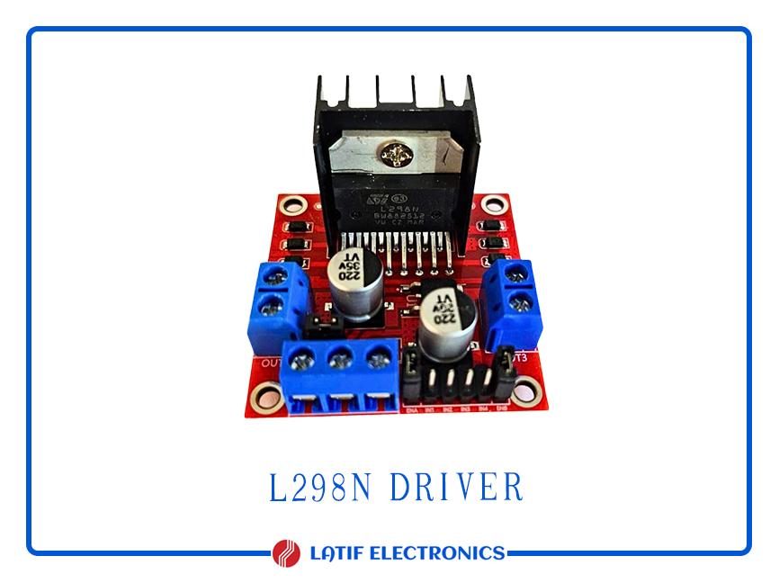 L298 High current dual full-bridge driver
