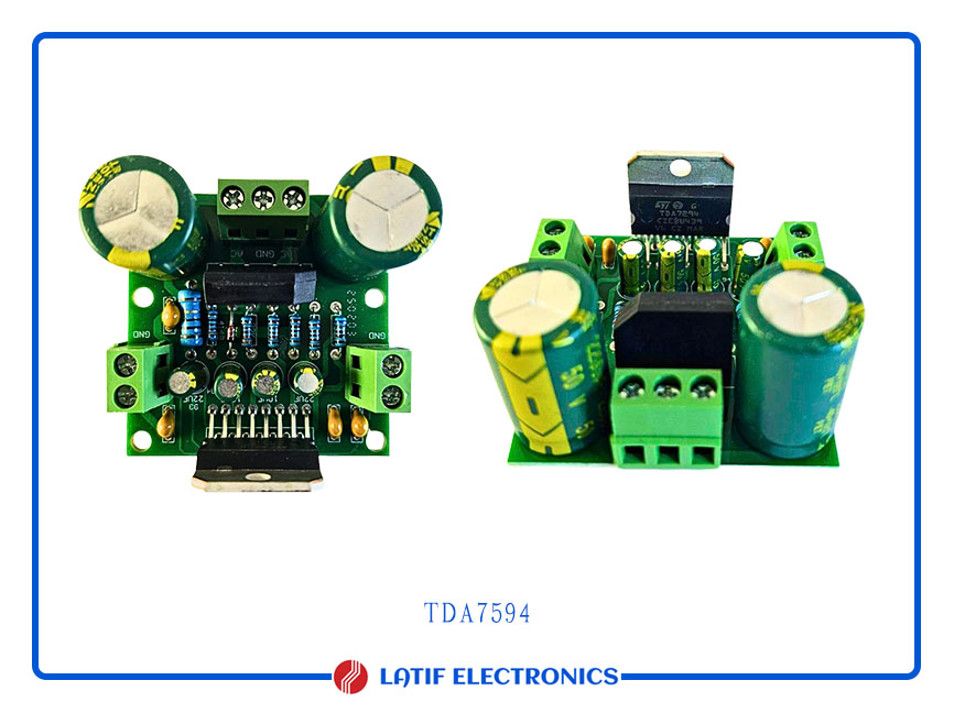 TDA7594 Stereo audio amplifier