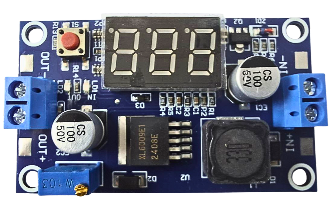 XL6009 4A DC to DC Adjustable Boost converter Module With digital display