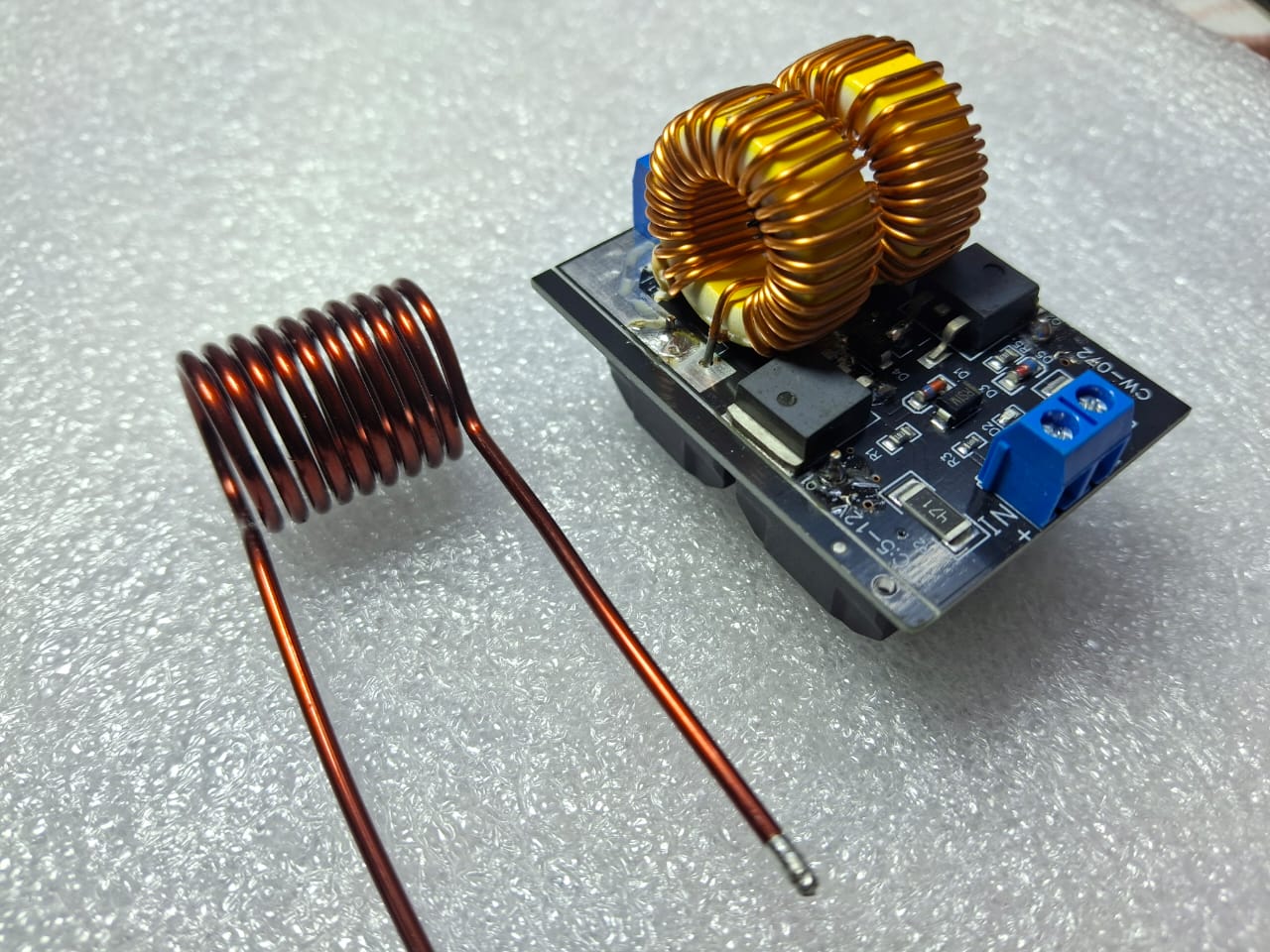 Mini ZVS 120W induction coil