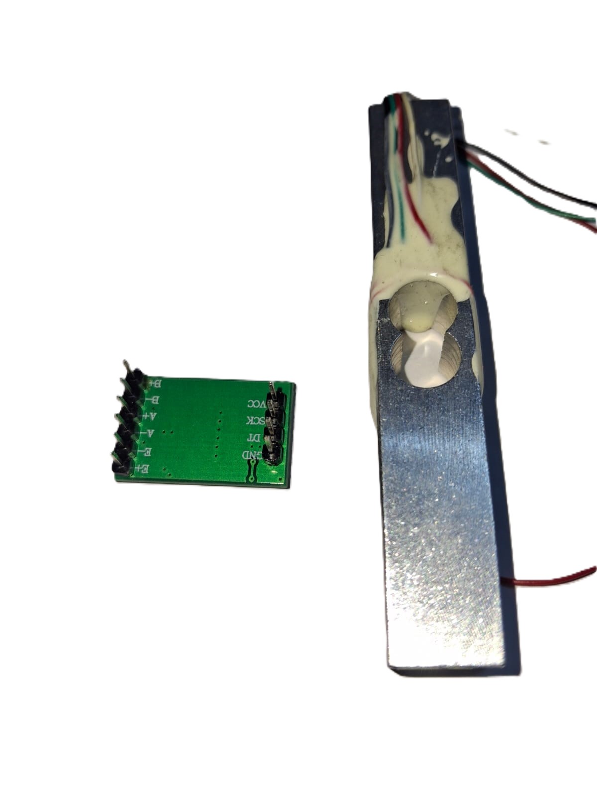 Weight sensor with HX711 digital amplifier module